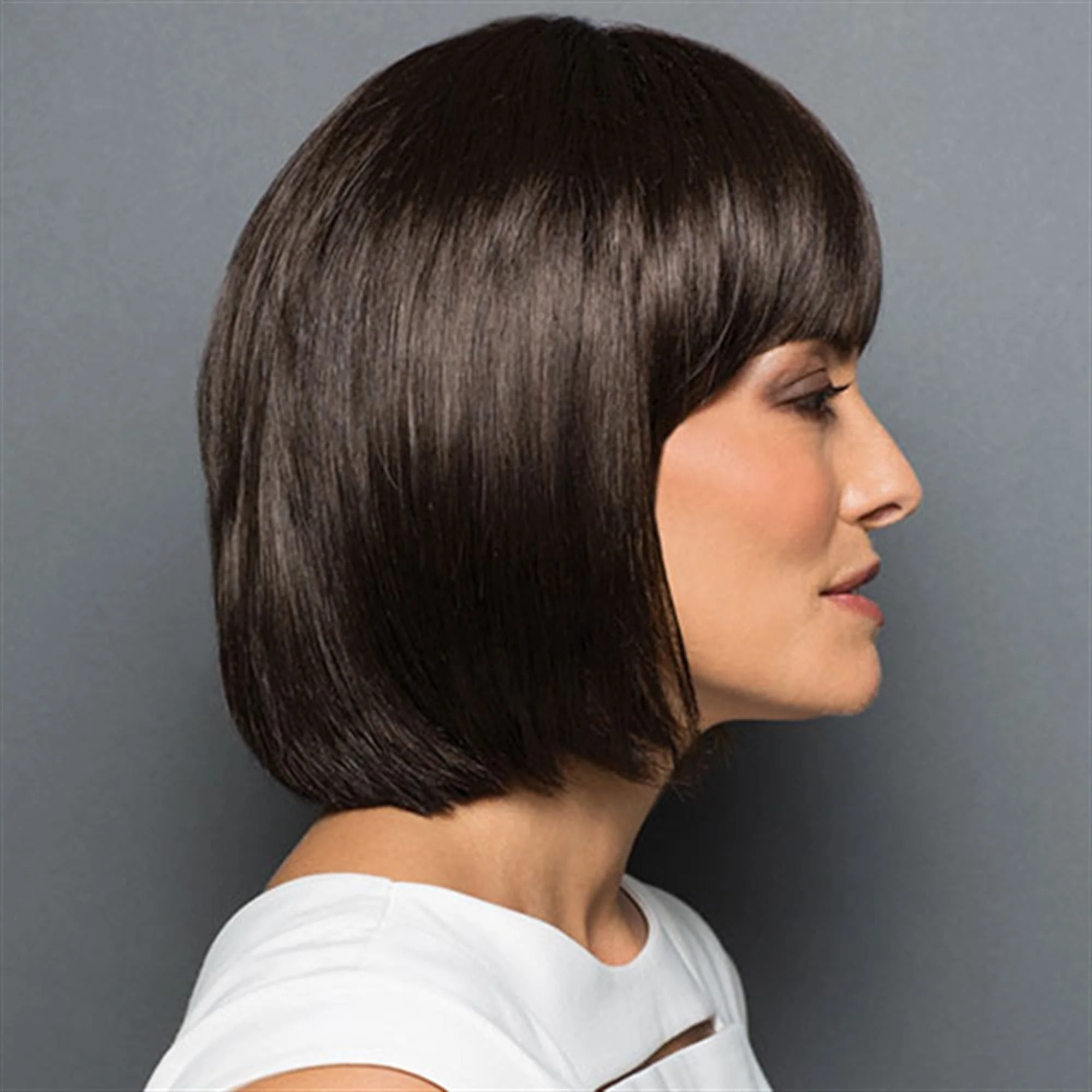 Faux Fringe | Synthetic Hair Topper (Mono Part) - Image 10