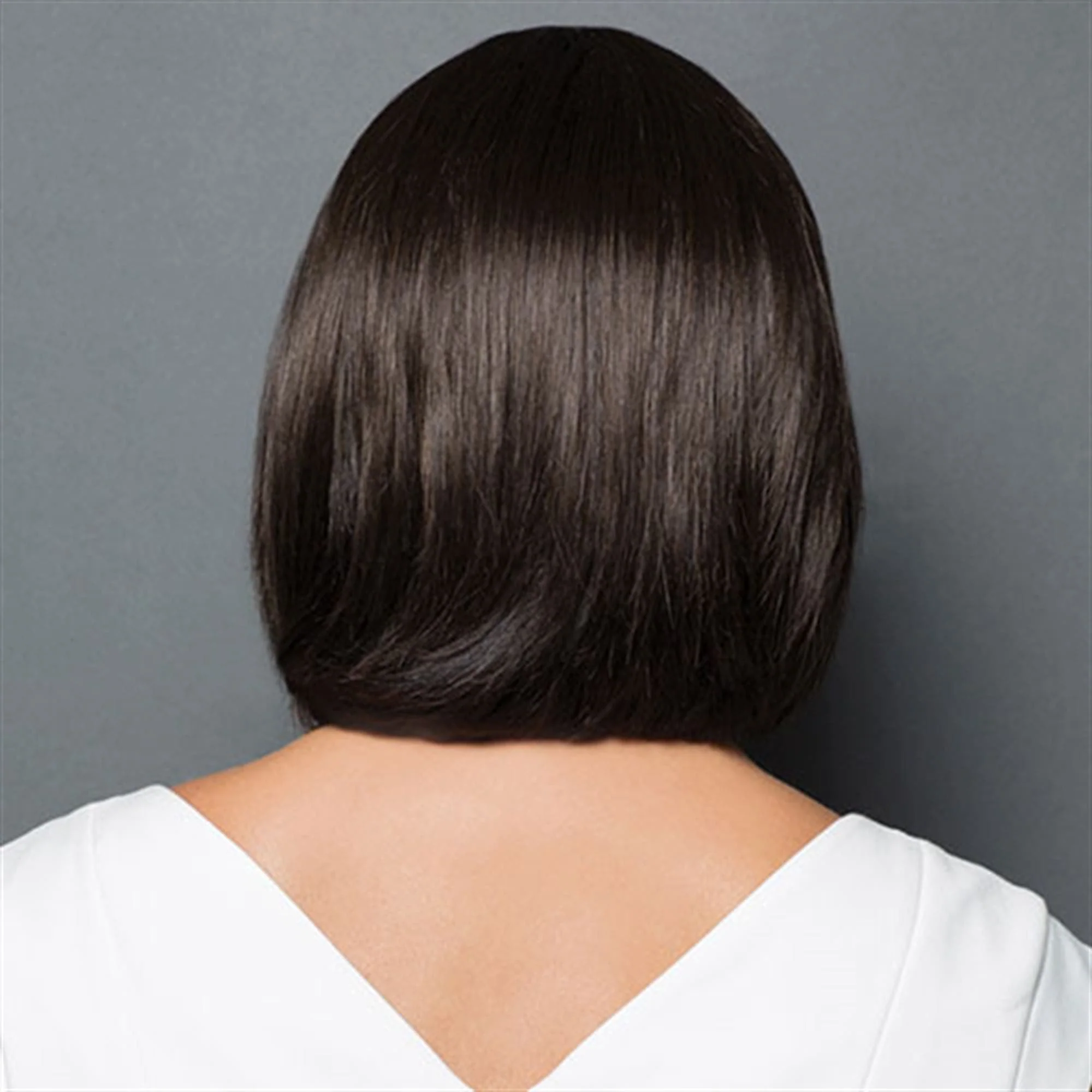 Faux Fringe | Synthetic Hair Topper (Mono Part) - Image 11